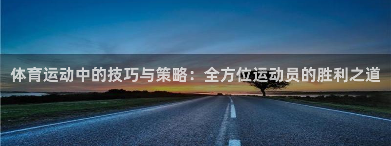 体育运动中的技巧与策略：全方位运动员的胜利之道